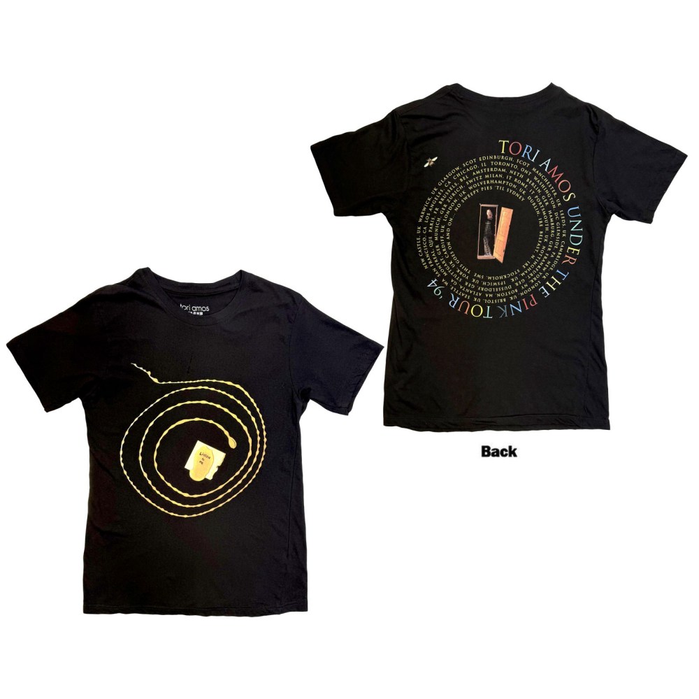 Tori Amos - Under The Pink Tour Tshirt Homme - Noir